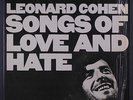 LEONARD COHEN: Songs Of Love And Hate LP (C prefix, small booklet included, shr