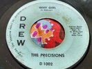 Detroit R&B Northern Soul 45 The Precisions Why Girl / What I Want DREW HEAR