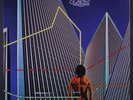 YES: Going For The One LP (reissue, blue vinyl, tri-fold cover) Rock & Pop