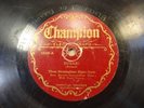 78 RPM BLACKBIRDS OF PARADISE CHAMPION 15338 V+ SUGAR - RARE JAZZ