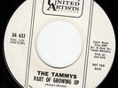 60s GIRL GROUP POPCORN 45 THE TAMMYS PART OF GROWING UP UA PROMO NM HEAR