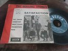 DISCO 45 GIRI ROLLING STONES SATISFACTION DECCA F 12220 ROSSA