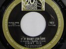 JIMMY BEE: If It Wasn't For Love / Why Did I Lose You Baby 45 rare Soul