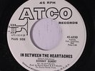 DONNIE ELBERT: In Between The Heartaches / Too Far Gone 45 (dj) Soul