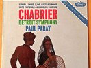 PAUL PARAY CHABRIER ESPANA  MERCURY STEREO RFR 1/1 RARE TAS LIST  NEAR MINT
