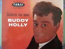 BUDDY HOLLY | LISTEN TO ME EP | CORAL | NO GLASSES RARE ITEM