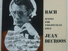  DECROOS BACH 6 CELLO SUITES 3LP MINT LPs. PRIVATE PRESS. TOP ITEM.