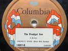 Calvin P. Dixon - Black Billy Sunday - COLUMBIA 14057-D - The Prodigal Son