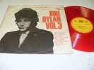SUPER RARE - BOB DYLAN - VOLUME 3 - RED VINYL  -TAIWAN PRESSING -