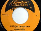 JOHNNY RIVERS 45 A Hole In The Ground / You're The One GUYDEN Teen R&B  m258