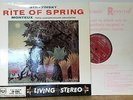 MONTEUX The rite of spring STRAVINSKY RCA Living Stereo red seal SB 2005