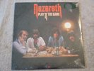 1976 SEALED HARD ROCK LP Nazareth Play 'n' the Game on A&M