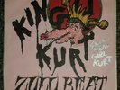 King Kurts. 'Zulu beat'. Handrawn sleeve, orange vinyl ed.. Skinhead girl Kurt..