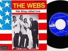 THE WEBS This thing called love Tomorrow 1968 Funk R&B New York French P/S Hear