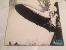 Led Zeppelin - First Album - Turquoise Lettering Silver Strip - LP VINYL 1969