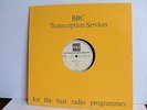 U2 - In Concert - 295 CN 4134 UK LP  BBC Transcription Services