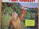 DAVY CROCKETT - Walt Disney's 3 Adventures LP Disneyland FESS PARKER Buddy Ebsen