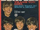 Beatles Italian 45 VJ 587 Thank You Girl / Do You Want... Rare Picture Sleeve