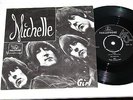 THE BEATLES   MICHELLE   GIRL   Orig 1960's PARLOPHONE HHR 139 Mono HOLLAND 7