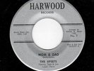 RARE NEW YORK DOOWOP-UPSETS-HARWOOD 7-MOM & DAD/WOBBLE TWIST