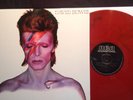 DAVID BOWIE-ALADDIN SANE LP red marbled vinyl