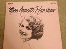 MISS ANNETTE HANSHAW  LP 1927-36  Sunbeam P-512 Gatefold - NM - Only one on Ebay