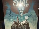 Ghost Opus Eponymous Rise Above Vinyl Record White W/blue Black Splatter
