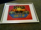 KISS- LICK IT UP Picture Disc Framed RARE