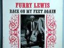 FURRY LEWIS BACK ON MY FEET AGAIN ULTRA-RARE ORIG'62 BLUESVILLE MONO LP RVG MINT