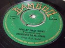 BRENTFORD RD ALL STARS /MAYTALS  'LOVE AT FIRST SIGHT' BAMBOO BAM23 1970 RARE 7