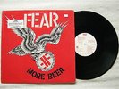 Fear More Beer LP 1985 Restless 72039 Mint Shrink Wrap