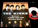 THE KINKS/GOT LOVE IF YOU WANT IT/PYE/FRENCH EP