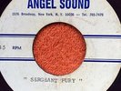 ACETATE 45 Sensational Alex Harvey Band Sergeant Fury Weights Made Of Lead Punk