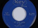 Black Gospel 45 C. SAIN & HARPS OF ZION Let God Abide KEY HEAR