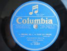 78rpm FERRUCCIO BUSONI (PIANO) plays BACH - ACOUSTIC COLUMBIA LONDON 1922