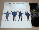 THE BEATLES - HELP RARE Y&B PARLOPHONE LP SUPERB NM