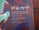 MGMT - CONGRATULATIONS 2LP ORIGINAL LIMITED EDITION SEALED Scratch Off Cover