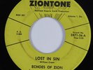 Black Gospel 45 ECHOES OF ZION Lost In Sin ZIONTONE HEAR