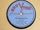 PEE WEE CRAYTON- Pee Wee's special -  GRUVTONE 217 - BLUES/R&B 78 RARE