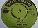 THE BOVVER BOYS   A.G.G.R.O. ** 1970 TORPEDO 45 AGGRO ERROL ENGLISH