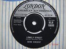 EX+  UK  LONDON 45 - GENE VINCENT - 