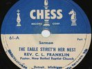 REV. C.L.FRANKLIN on CHESS 3x78rpm #61,62,63 