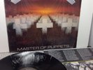 METALLICA Master Of Puppets LP VINYL RECORD 1986 60439-1 W Lyric Sleeve SLAYER