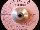 ALPERT & SHEENE - Love is first - 45  MODERN SOUL/BOOGIE/FUNK listen