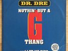 Dr Dre NUTHIN' BUT A 'G' THANG Let Me Ride 1994 UK REMIXES 12