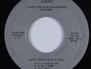 Electro Boogie Gospel 45 CHRISTIAN ENCOURAGEMENT CRUSADE Keep Faith In God HEAR