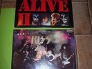 KISS ALIVE I  &  II  DOUBLE ALBUMS