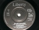 Hawkwind Silver Machine Black Liberty Label 7 Inch UK Record A 4 B 4  UP 35381