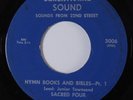 Black Gospel 45 SACRED FOUR Hymn Books & Bibles SENSATIONAL SOUND HEAR