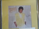 Michael Jackson Autographed 45 rpm cover Human Nature